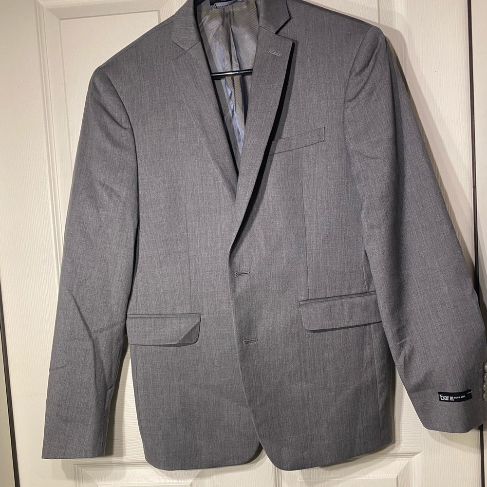 Bar 3 grey blazer size 38S